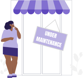 Under Maintenance Illustration